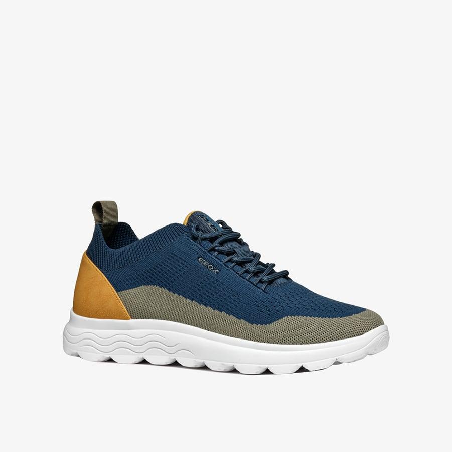 Giày Sneakers Nam GEOX U Spherica F - Knit.Text.Recyc