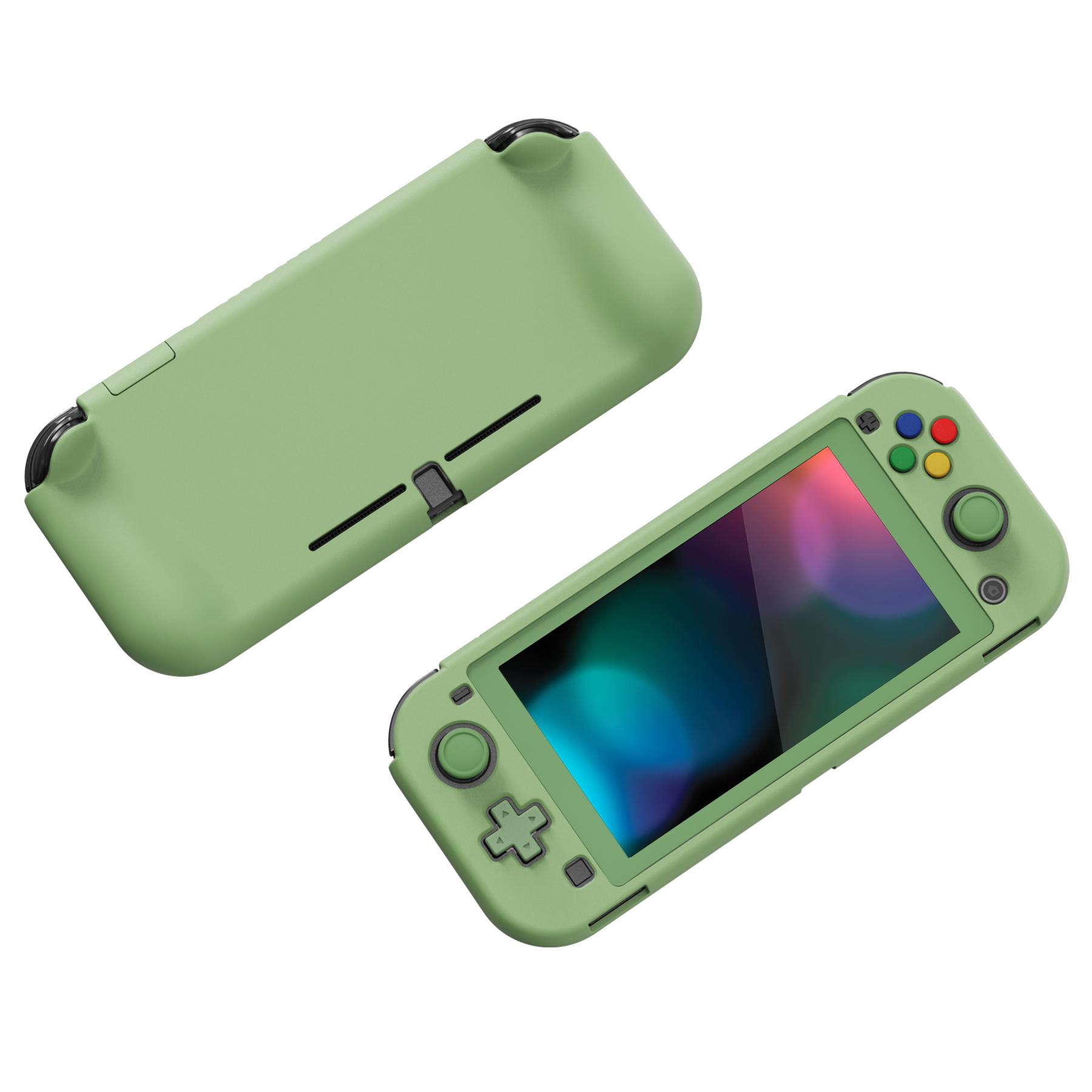PlayVital ZealProtect Vỏ bảo vệ công thái học cho Nintendo Switch Lite w/Trình bảo vệ màn hình
