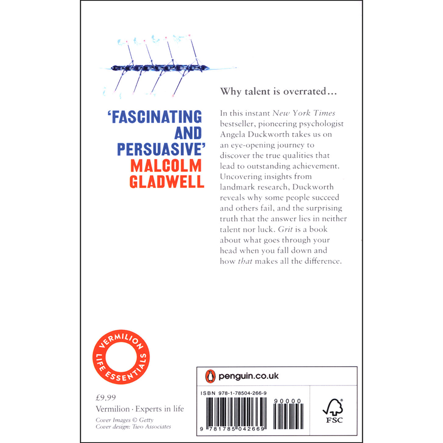 Vermilion Life Essentials : Grit - Why Passion and Persistence Are The Secrets to Success