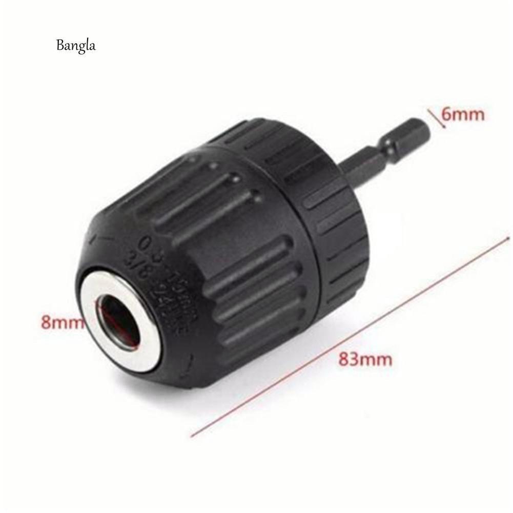 Đầu kẹp manh ranh 08-10mm kèm cán lục giác 6mm