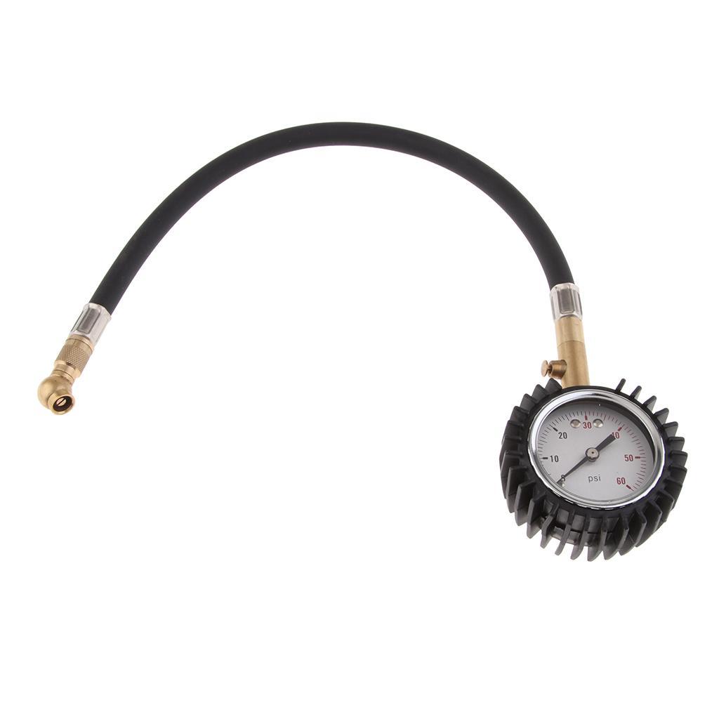 Universal Air Inflator Air Pressure Gauge for Cars, Trucks, Motorcycles