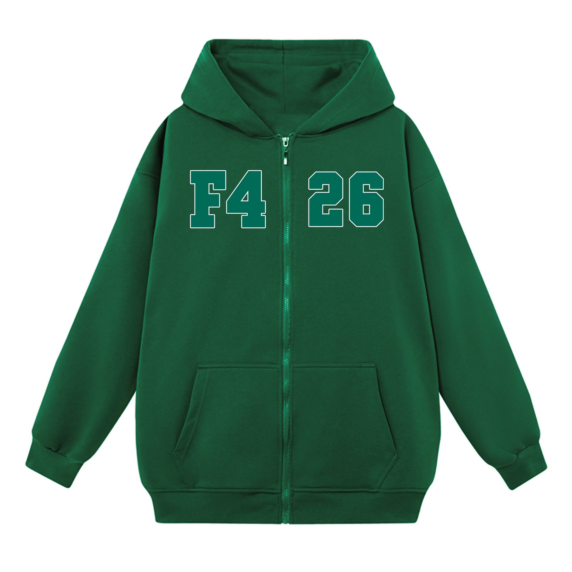 Áo khoác Hoodie Zip nam nữ SAM CLO có khóa kéo chất tay dài thu đông form rộng F426