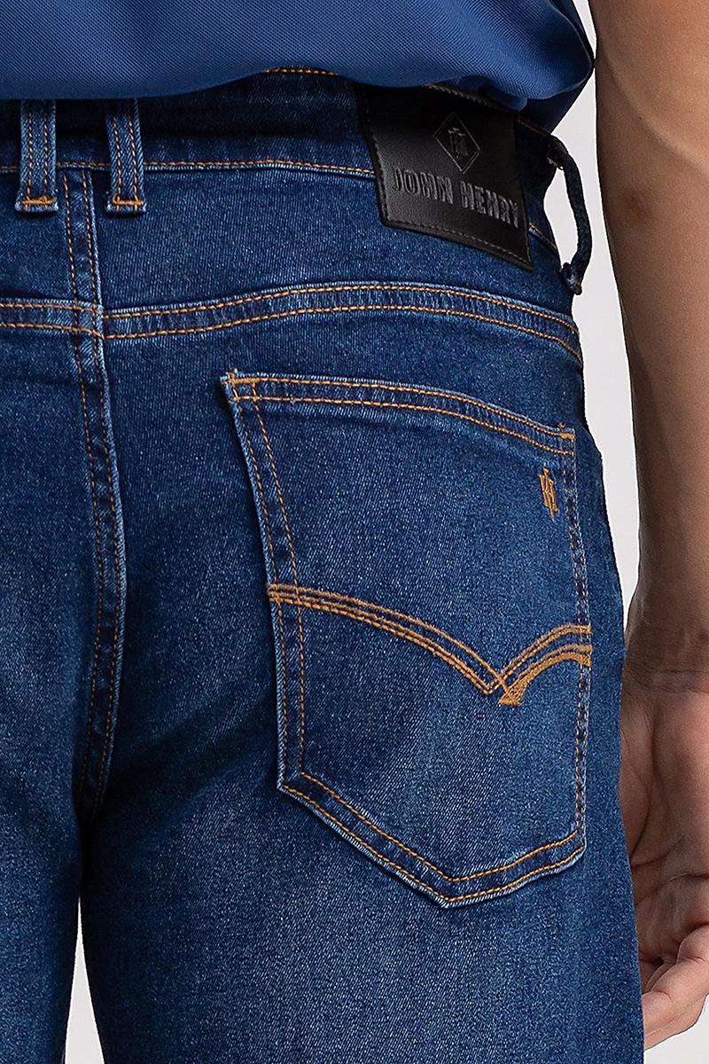 Quần short jeans nam form vừa SP22SS02-JN - JEAN
