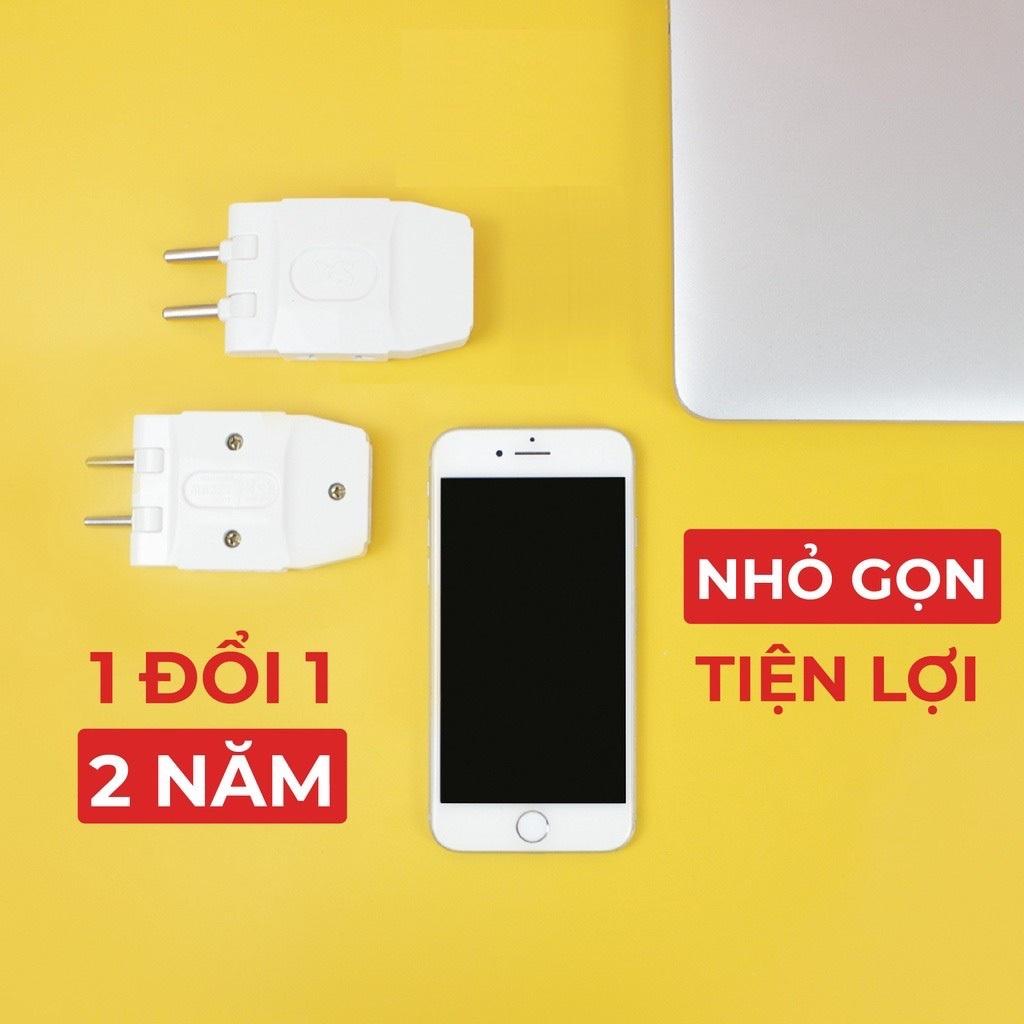 Phích Cắm Chia 3 - Ổ Cắm Chia 3 Ổ - Xoay 180 Độ - Dành Cho Không Gian Hẹp Nhỏ Gọn, Tiện Dụng Gia Đình- TakyHome 8603