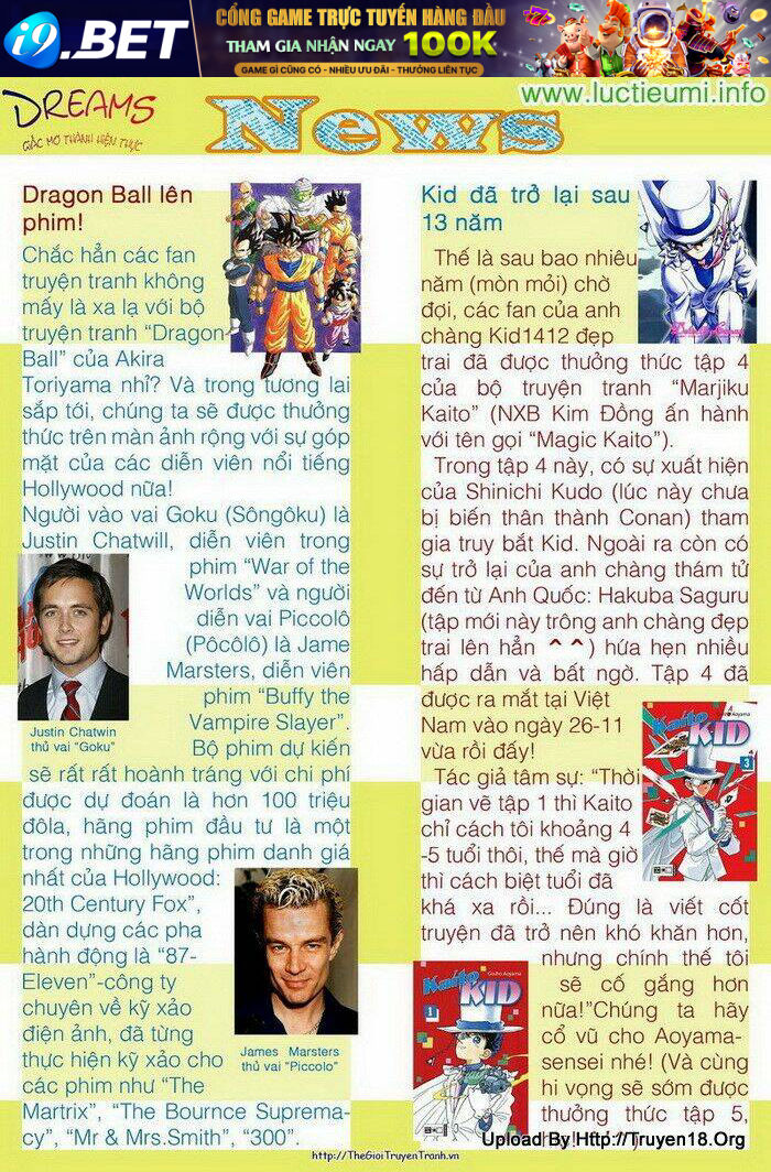 tạp chí dream chapter 1 21