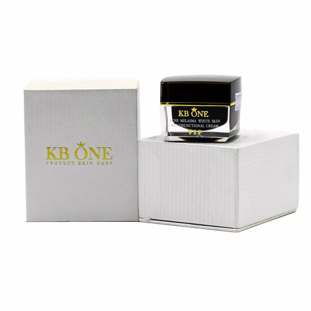 Kem Hỗ Trợ Trị Mụn Trắng Da Mờ Thâm Kbone VIP đen 15g