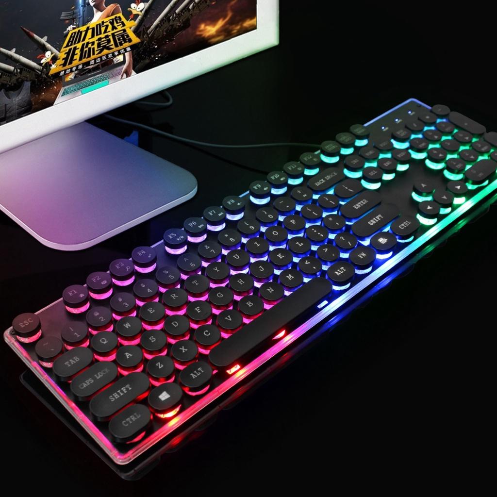 Bàn Phím Cơ Gaming 104 Phím Có Đèn Nền