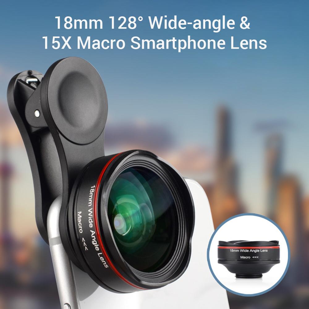 Ống kính máy ảnh 5K Ultra HD 18mm 128 ° 