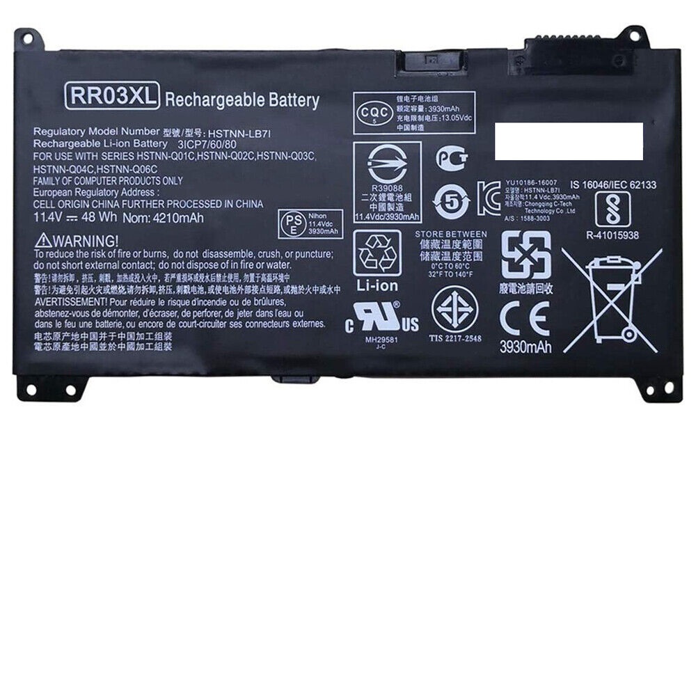 Pin dành cho Laptop HP PROBOOK 430 440 450 470 G5 48WHR RR03XL