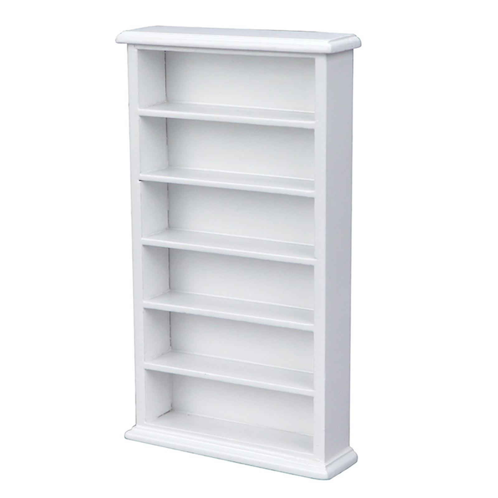 1/12 Dollhouse Miniature Bookcase Dollhouse Furniture Accessory for Children