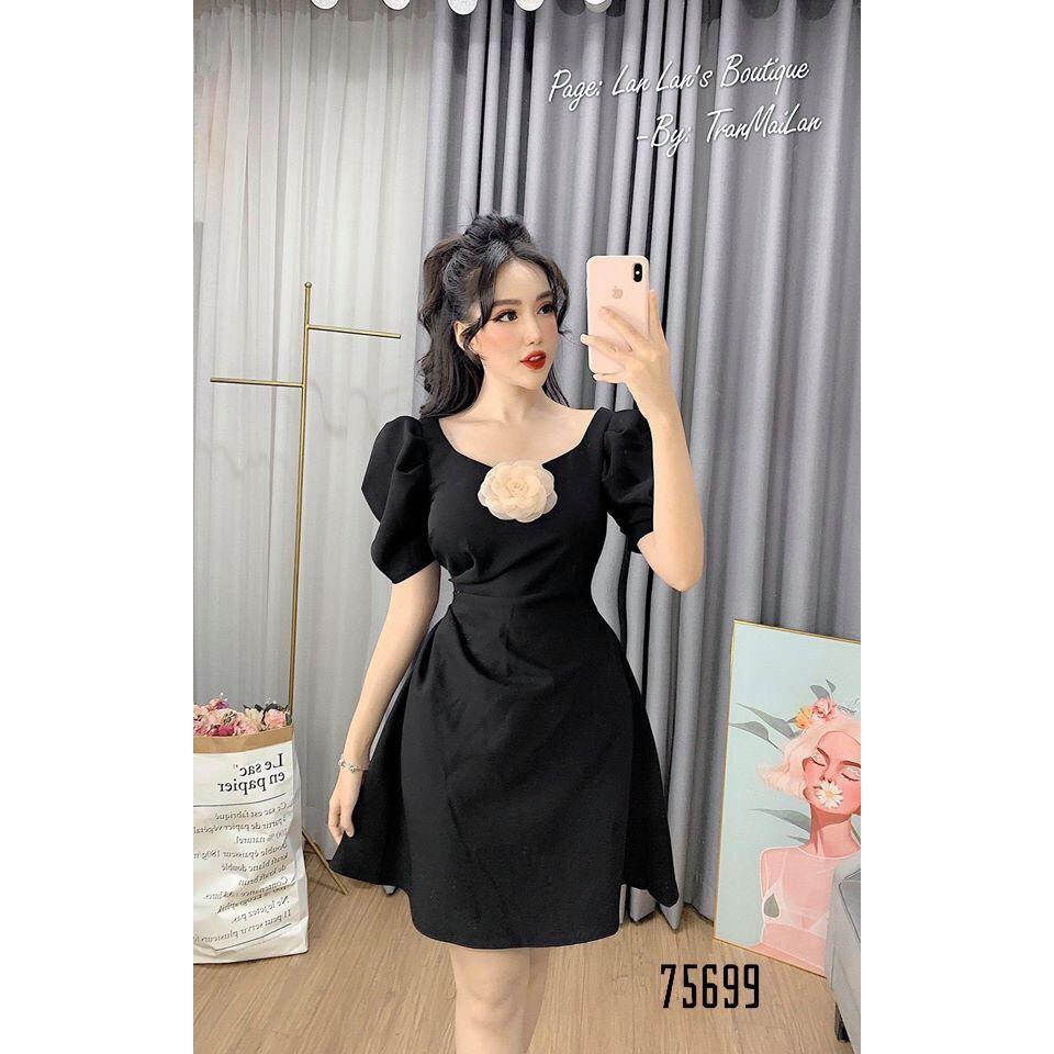 ĐẦM XÒE NỮ SANG CHẢNH KÈM HOA CỰC ĐẸP