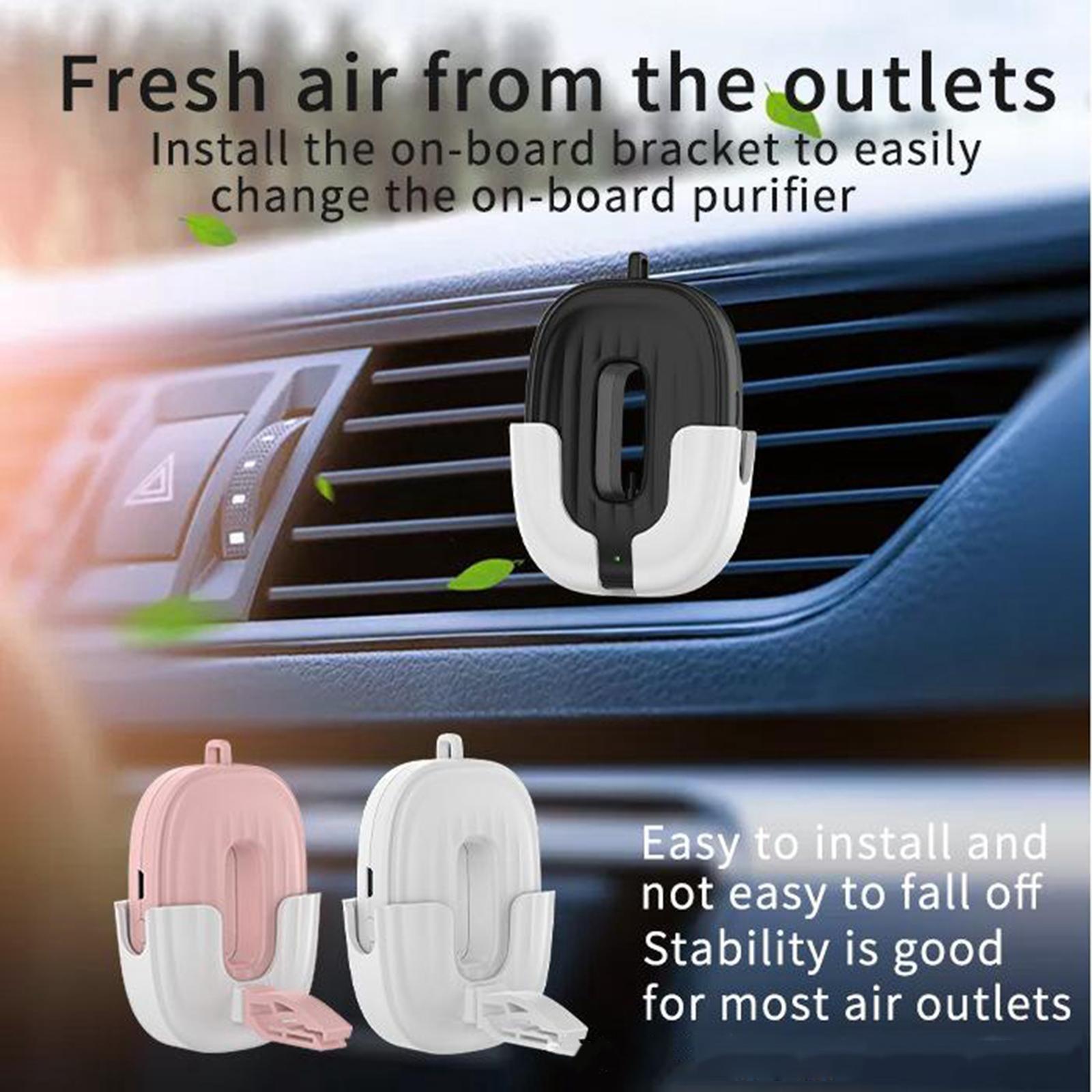 Wearable Air Purifier Necklace Portable Negative Ion Air Freshener