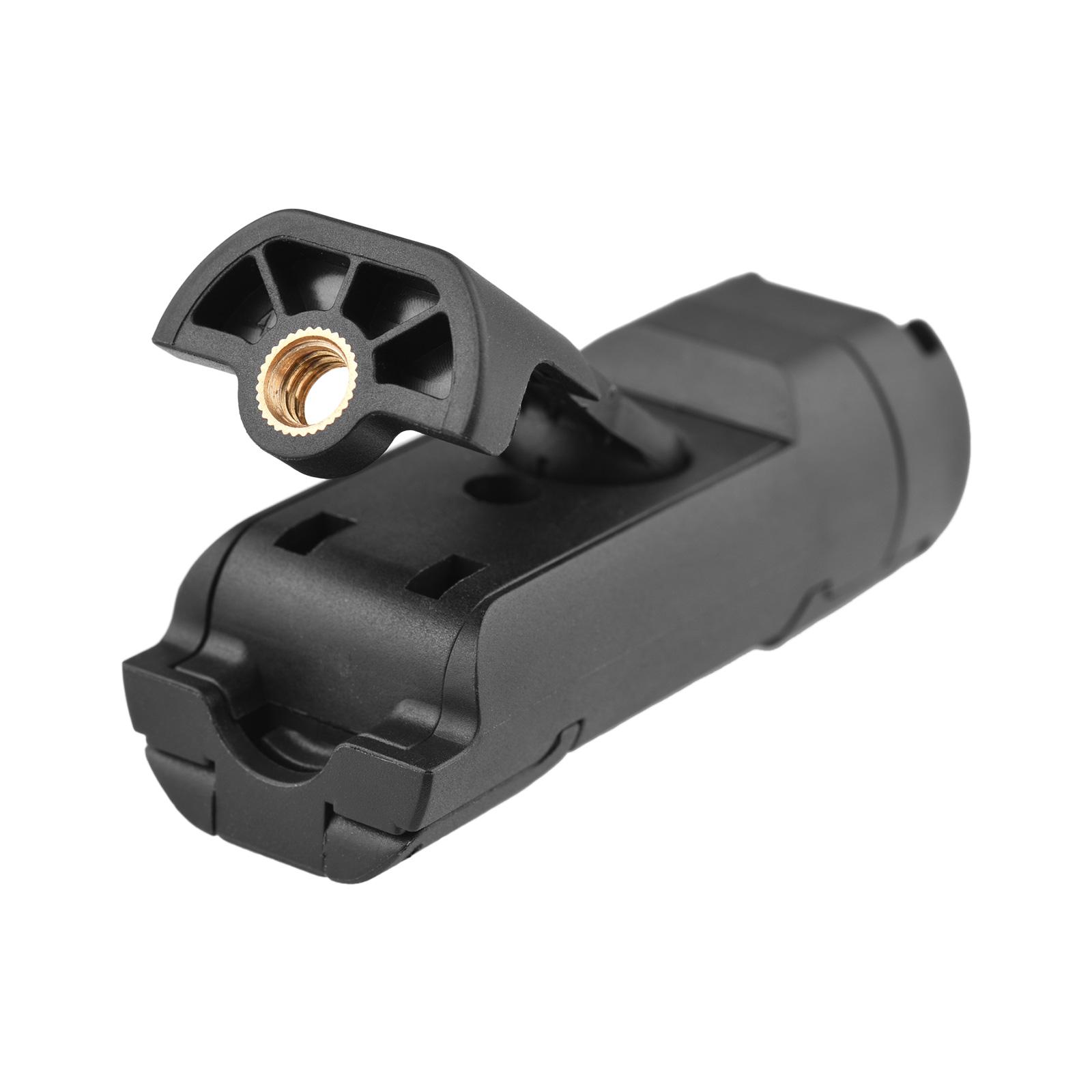 Universal Phone Holder Foldable Adjustable Rotatable Phone Clip Tripod Mount with 1/4Inch Screw Hole Cold Shoe Mount