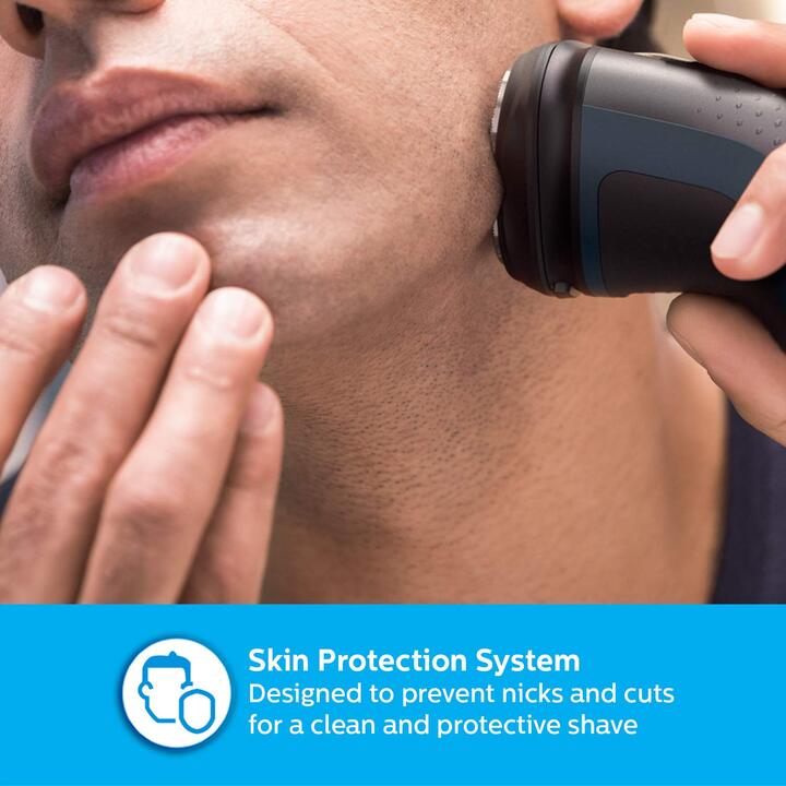 Máy Cạo Râu Thương Hiệu Cao Cấp Philips AquaTouch S1121 Hệ thống lưỡi cạo ComfortCut - HÀNG NHẬP KHẨU