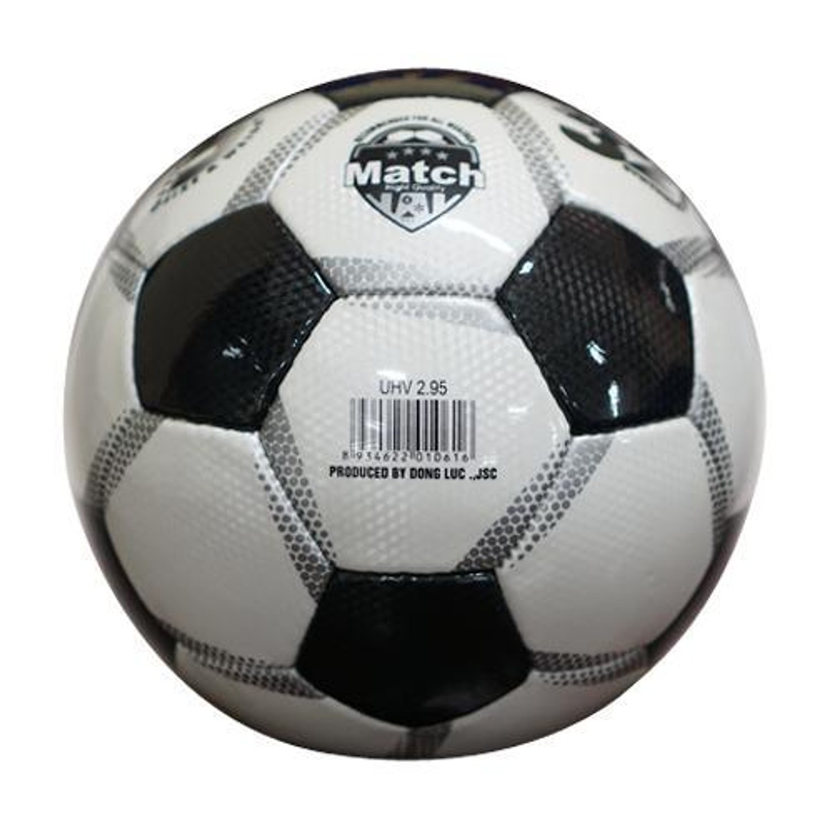 Quả bóng đá động lực UHV 2.95 TENTADA Bạc size 5 (tặng kèm lưới đựng bóng+kim bơm bóng