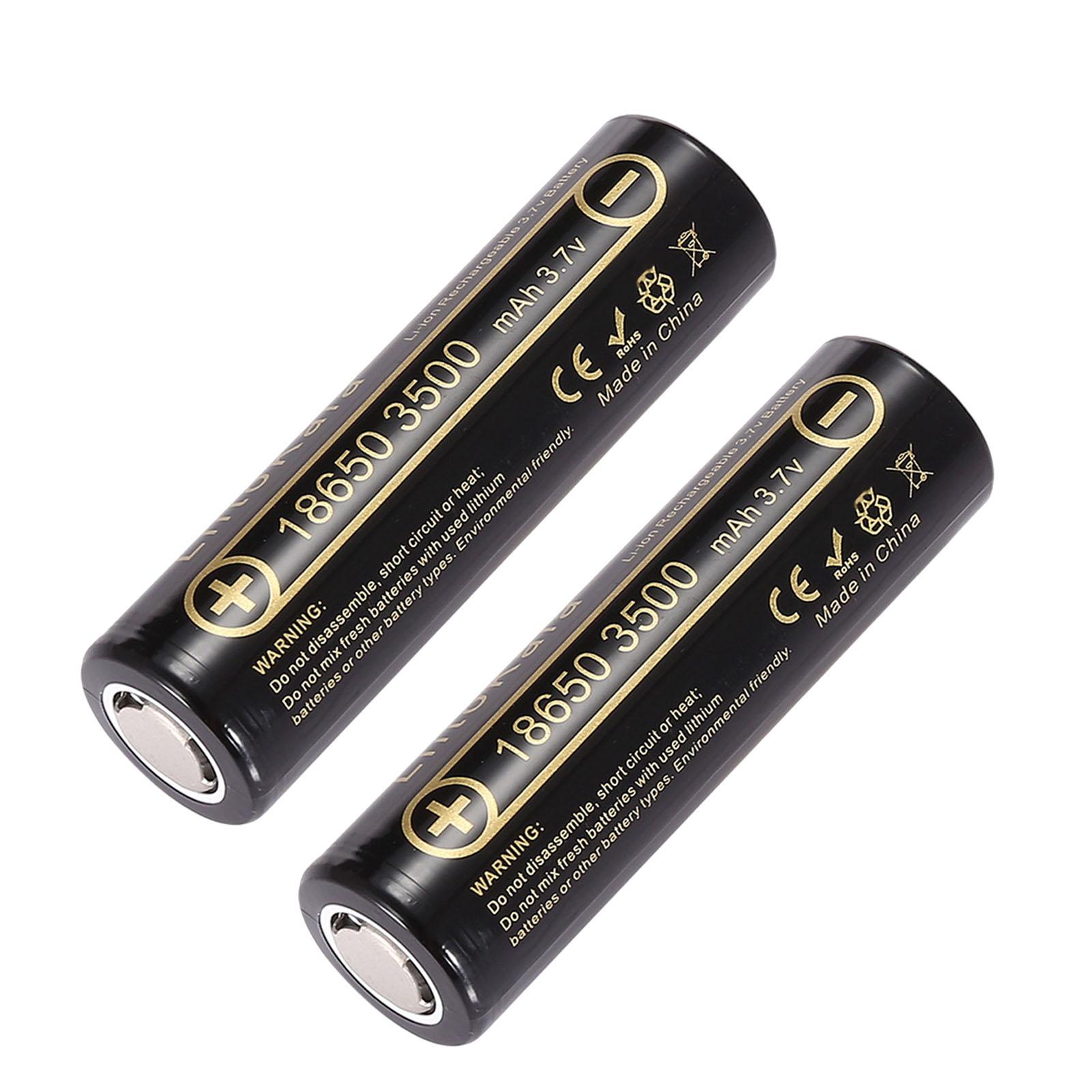 2x lii-35A 3500mAh 18650 Lithium Li-ion Battery Replacement Wide Application