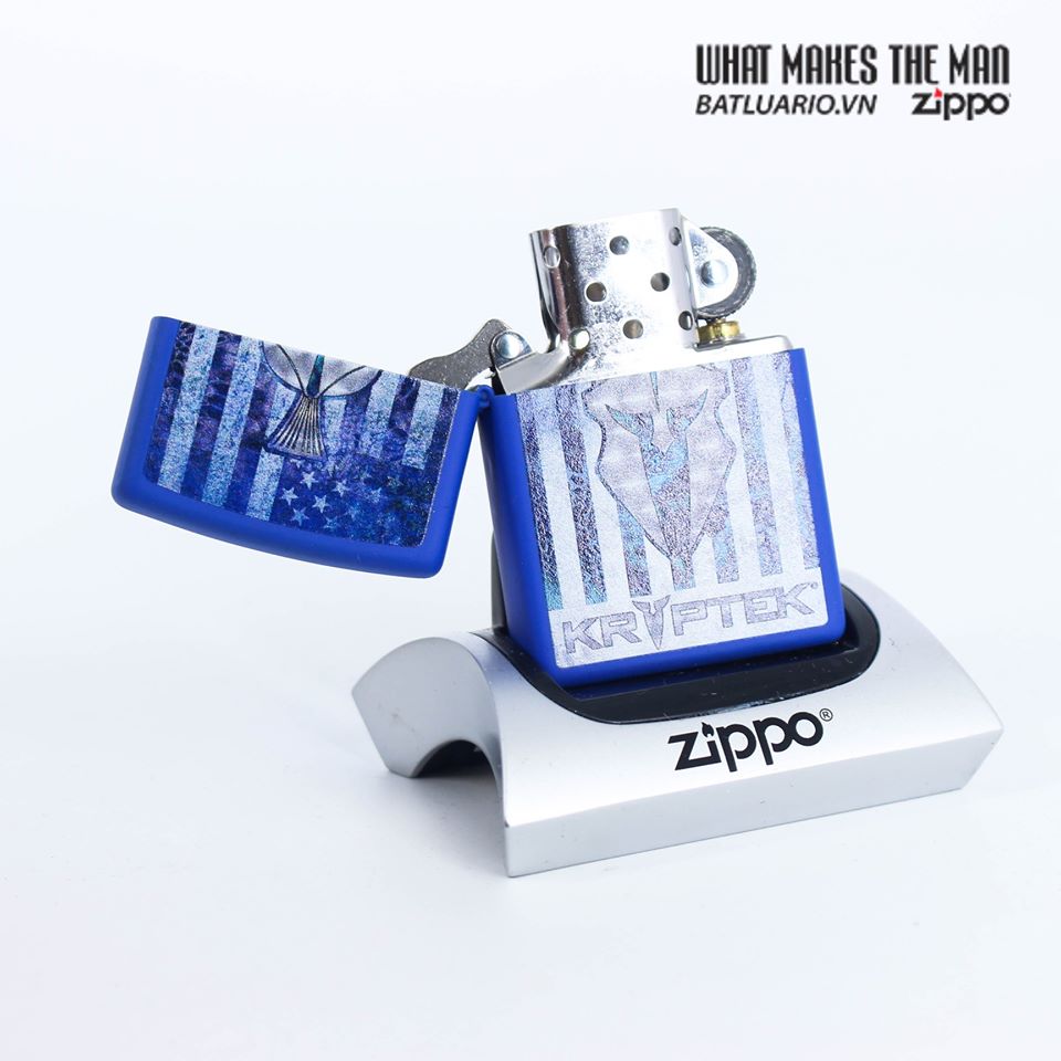 Bật Lửa Zippo 49179 – Zippo Kryptek Royal Blue Matte