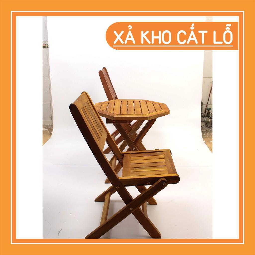 Ghế cafe gỗ ép xếp gọn giá rẻ