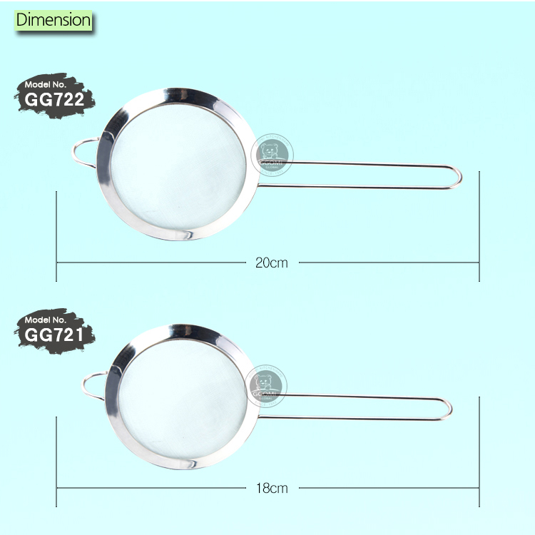 Lưới vớt cặn dầu ăn bằng inox không gỉ, sản phẩm không qua quy trình hàn khí an toàn sức khỏe người tiêu dùng khi sử dụng GGOMi Hàn Quốc.