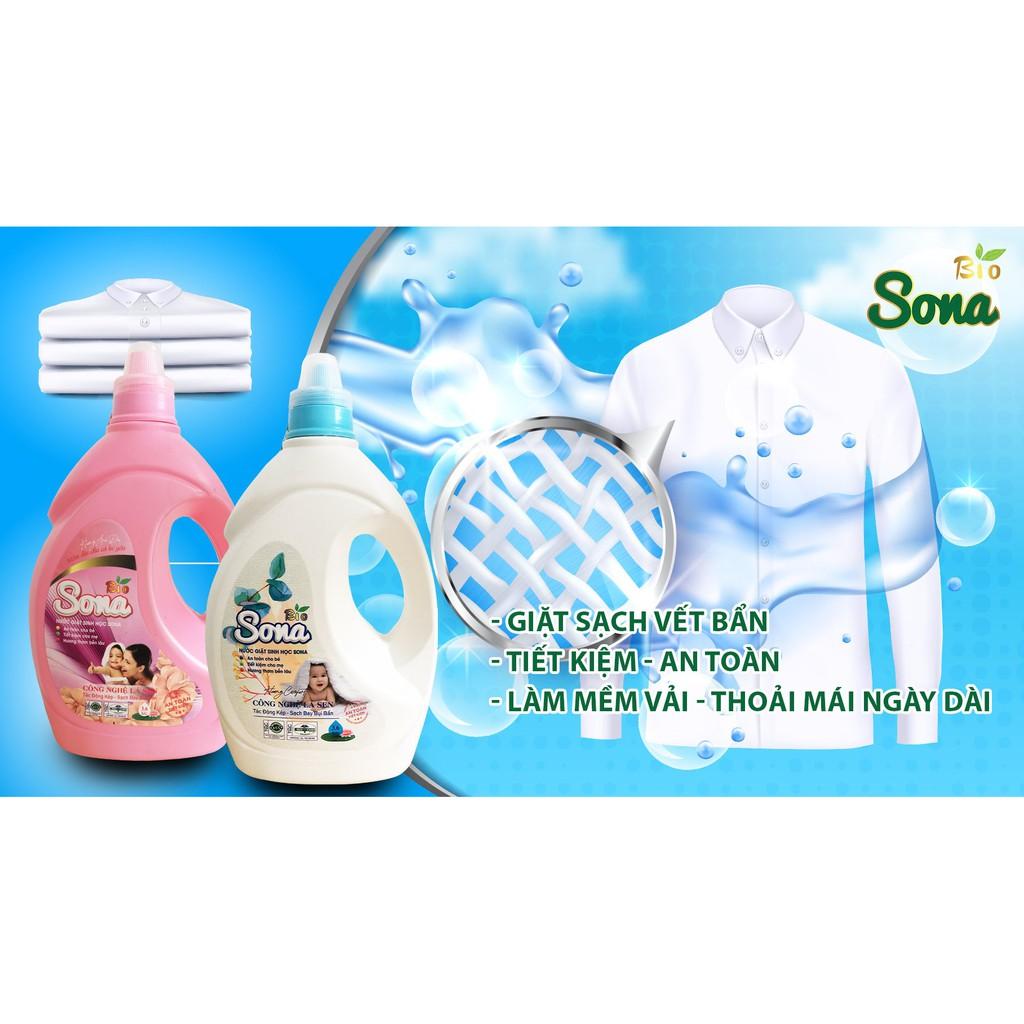 Nước giặt sinh học Sona Hương Comfort 3.6kg