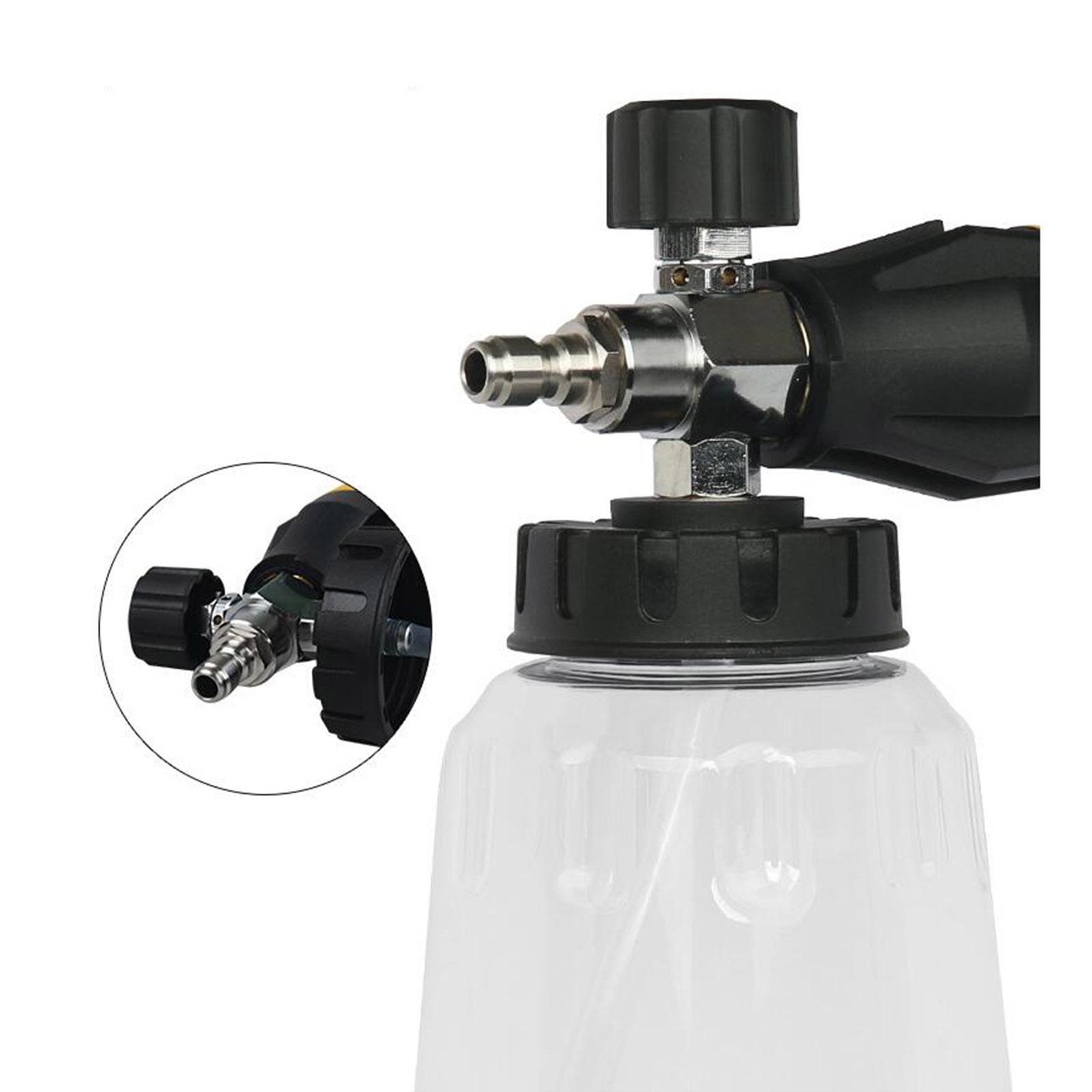 Car Wash Foam Sprayer Adjustable Garden Water Bottle for