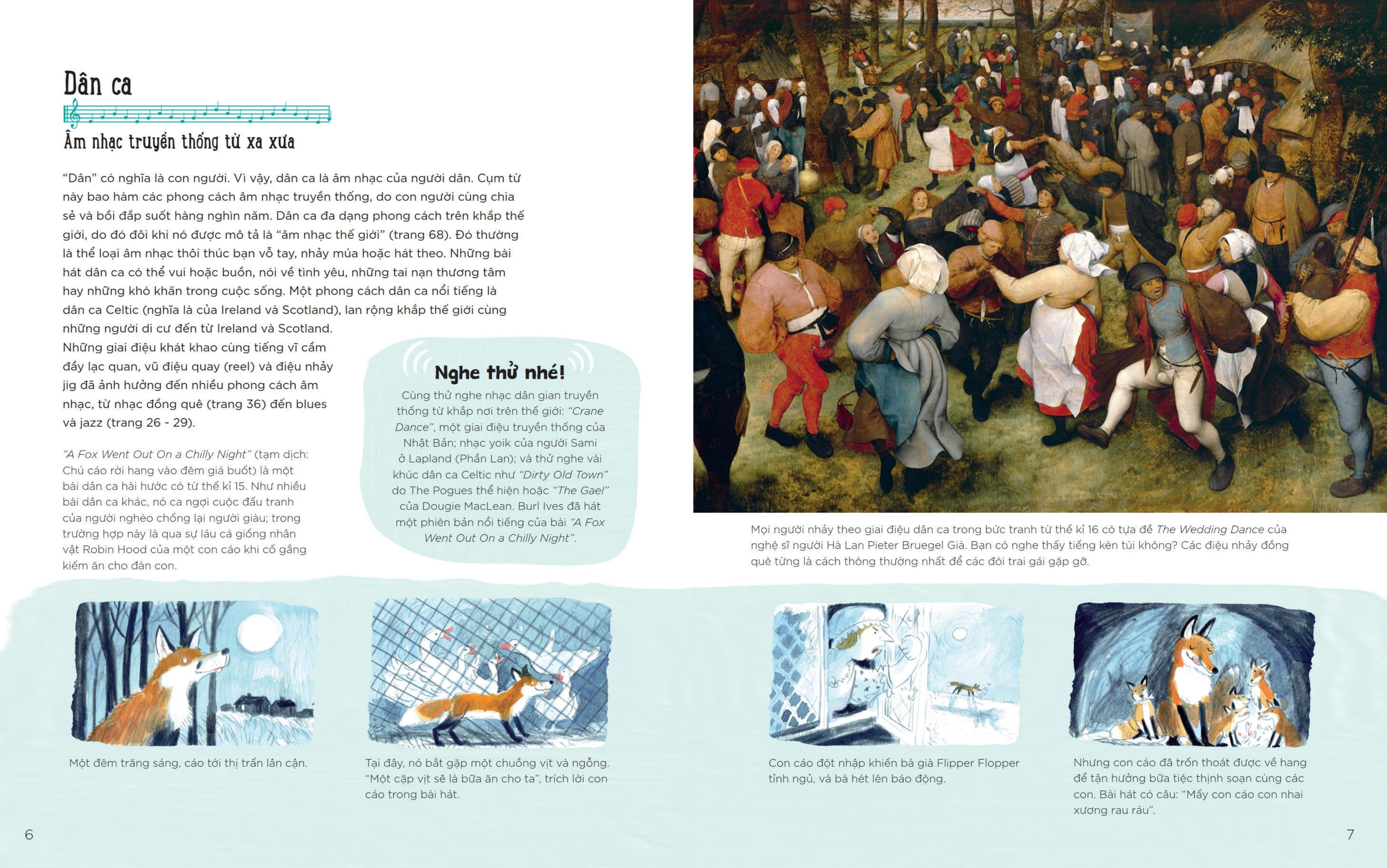 Sách - Câu Chuyện Âm Nhạc - Lịch Sử Âm Nhạc Dành Cho Trẻ Em - Bìa Cứng