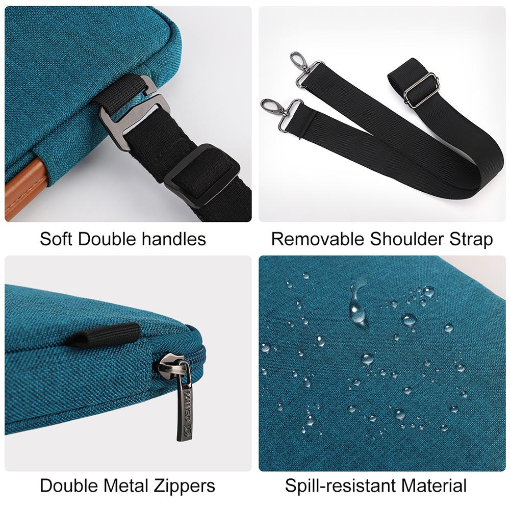 Domiso Đa Năng Chống Nước-Balo Laptop Có Dây Đeo Vai Cho 10 "11" 13 "14" 15.6 "17" Inch Máy Tính Túi Đựng Máy Tính Xách Tay