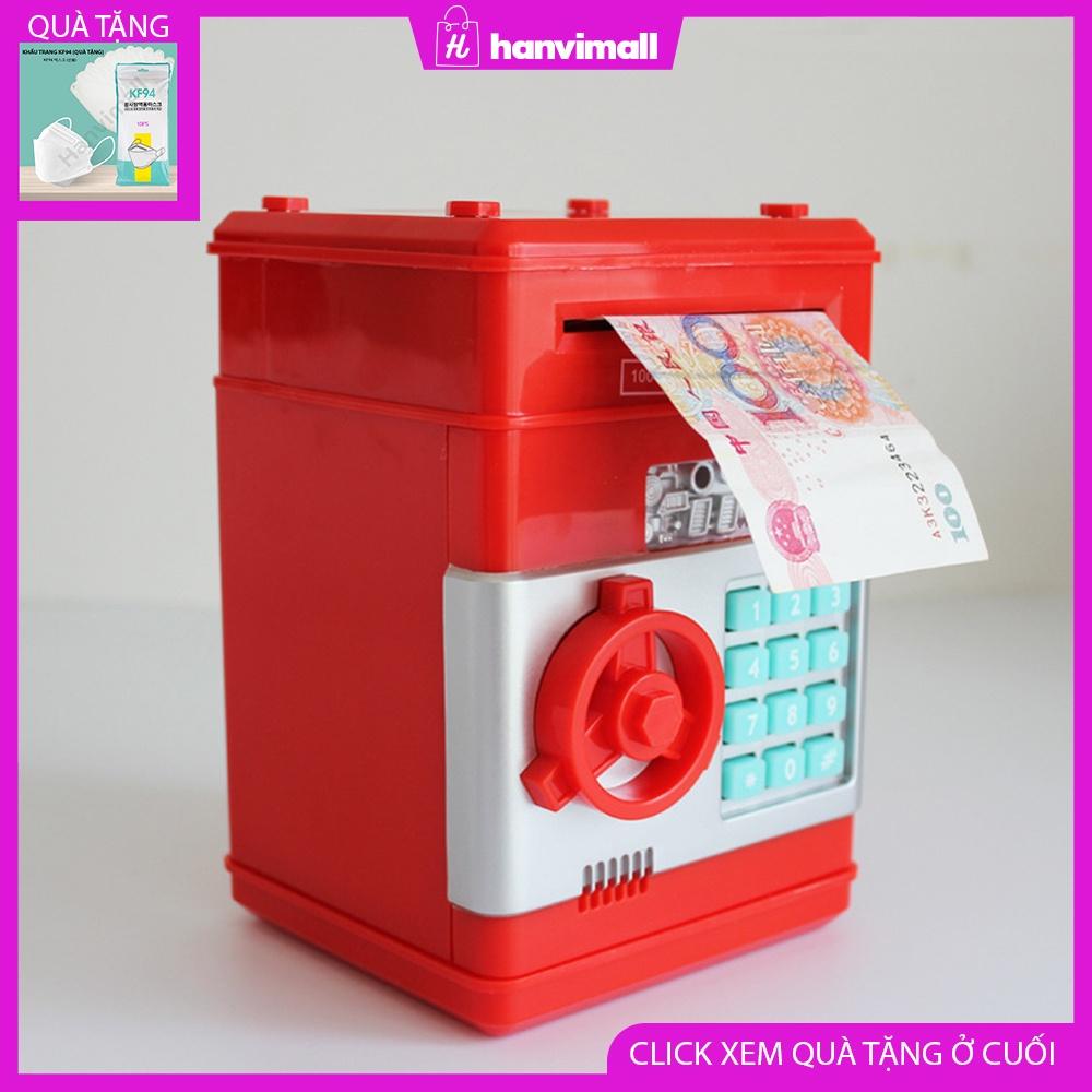 Đồ chơi đựng tiền tiết kiệm có nhạc, Tự hút tiền, Có mật khẩu âm thanh sống động