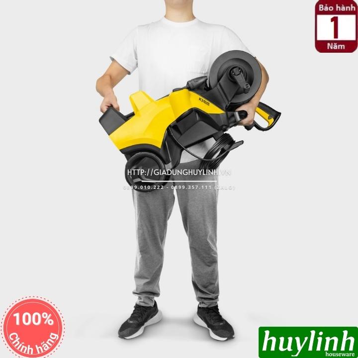 Máy xịt rửa xe cao áp Karcher K3 Deluxe Premium - 1600W - Motor cảm ứng từ - Hàng chính hãng