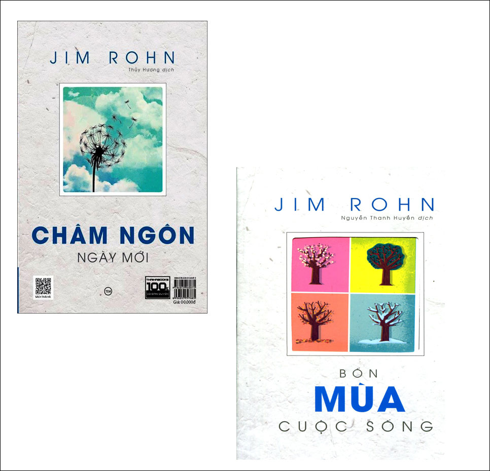 Bộ Sách Jim Rohn: Bốn Mùa Cuộc Sống - Châm Ngôn Ngày Mới (Tái Bản)