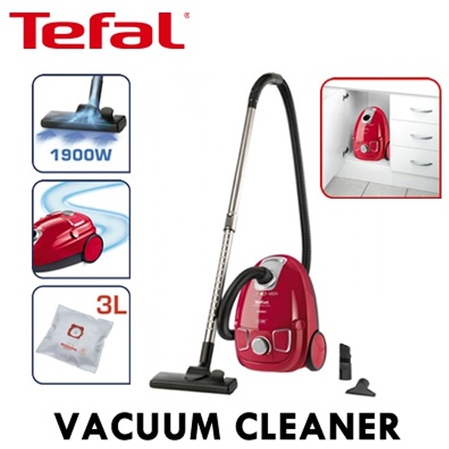 Máy Hút Bụi Tefal TW5243HO 1900W (Đỏ) - Hàng chính hãng