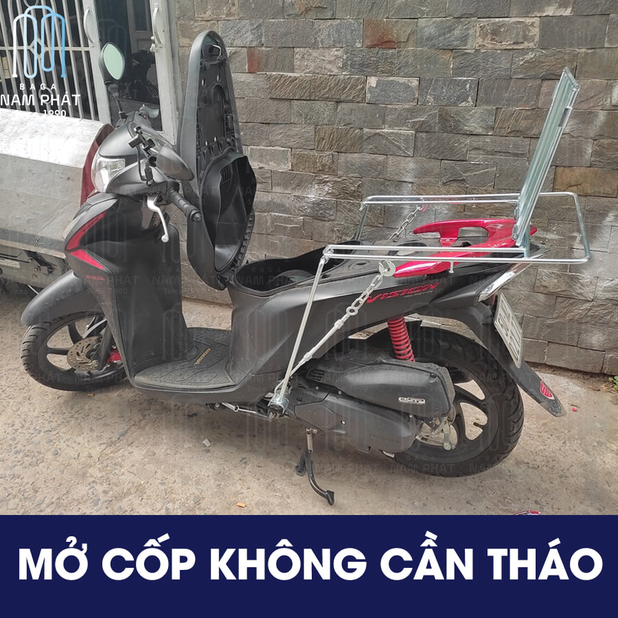Baga chở hàng đổ xăng tiện lợi không cần tháo Nam Phát