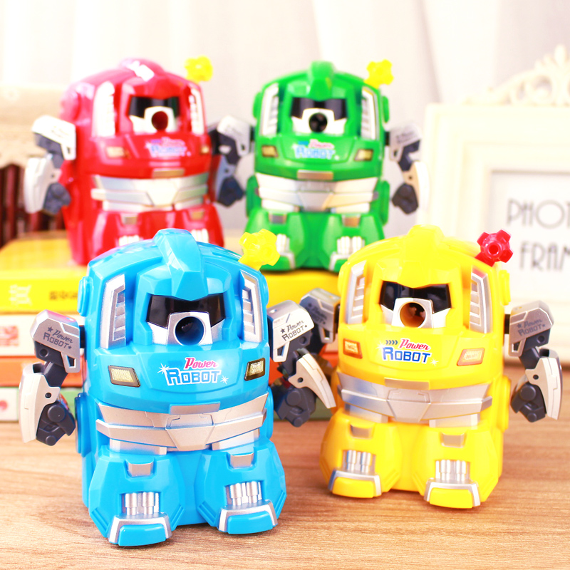 Chuốt Chì Quay Tay - Hình Robot 729 Deli - Màu Ngẫu Nhiên