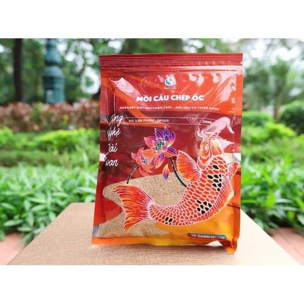 Mồi câu cá chép ốc Sa Phạm 300gr - Thính dụ cá chép siêu nhạy - Mồi câu cá chép, trắm, trôi...
