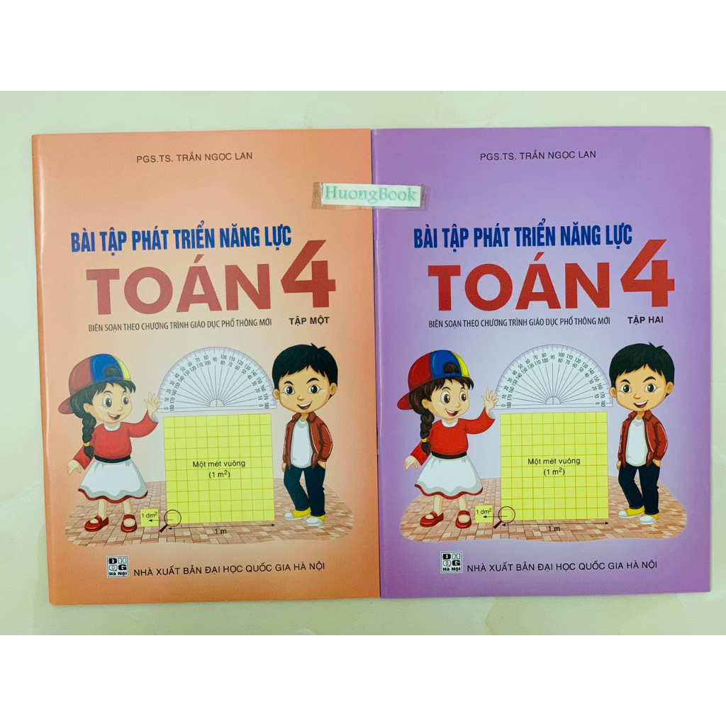Sách - Bài tập phát triển năng lực Toán 4 Tập 1+ 2