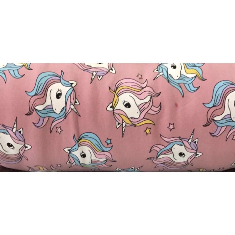 Vải thun cotton hình Pony