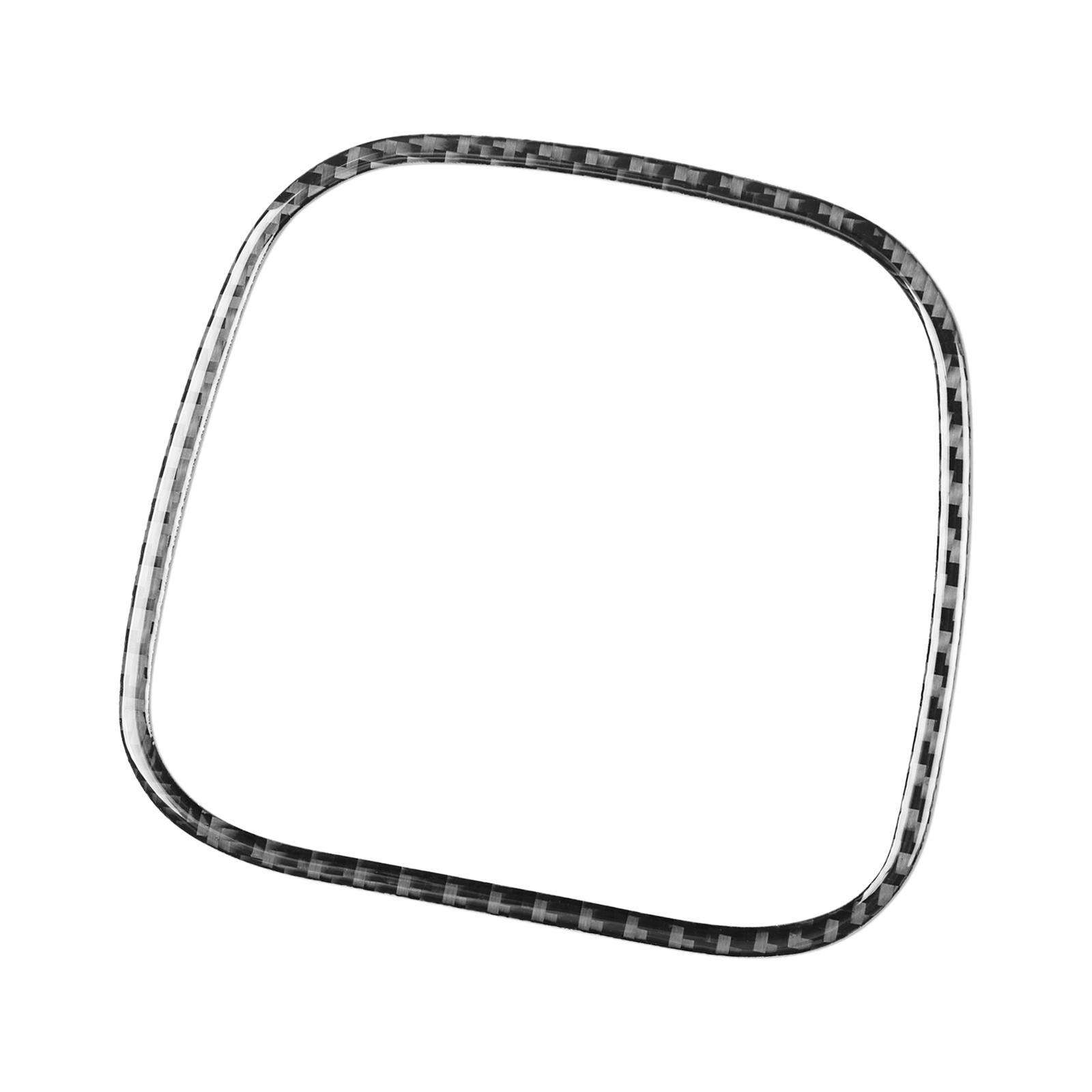 Carbon Fiber Transmission Gear Panel Automobile Panel Stickers Durable Parts Scratchproof Replaces Interior Accessories for