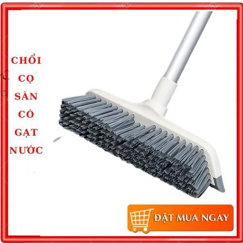 ️SALE️Chổi Cọ Nhà Tắm, Cọ Sàn, Gạt Kính Cán Dài 2 In 1 Siêu Đa Năng - Cây Chà Sàn Nhà Tắm