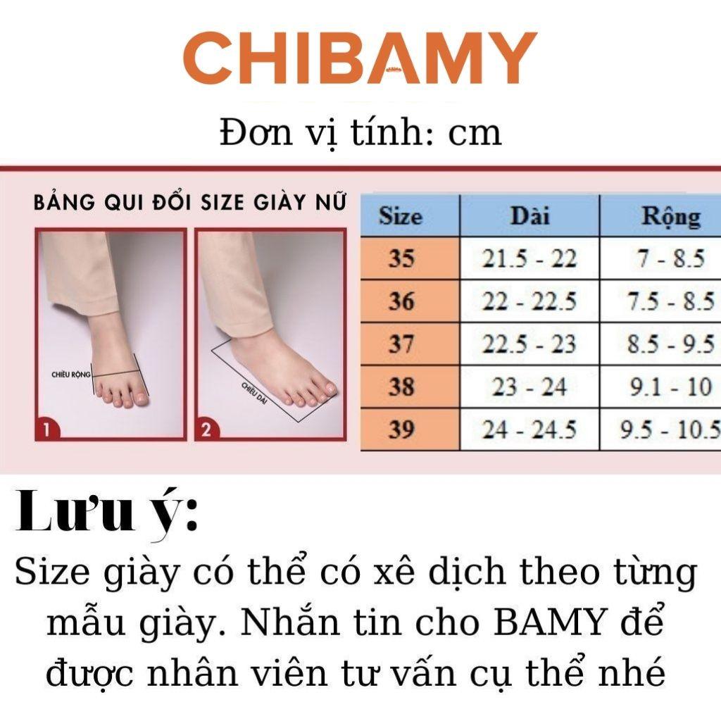 Giày cao gót nữ đính Đá mũi nhọn sang chảnh CHIBAMY, Giày Hậu gót nhọn 7cm chất da mềm mã H01