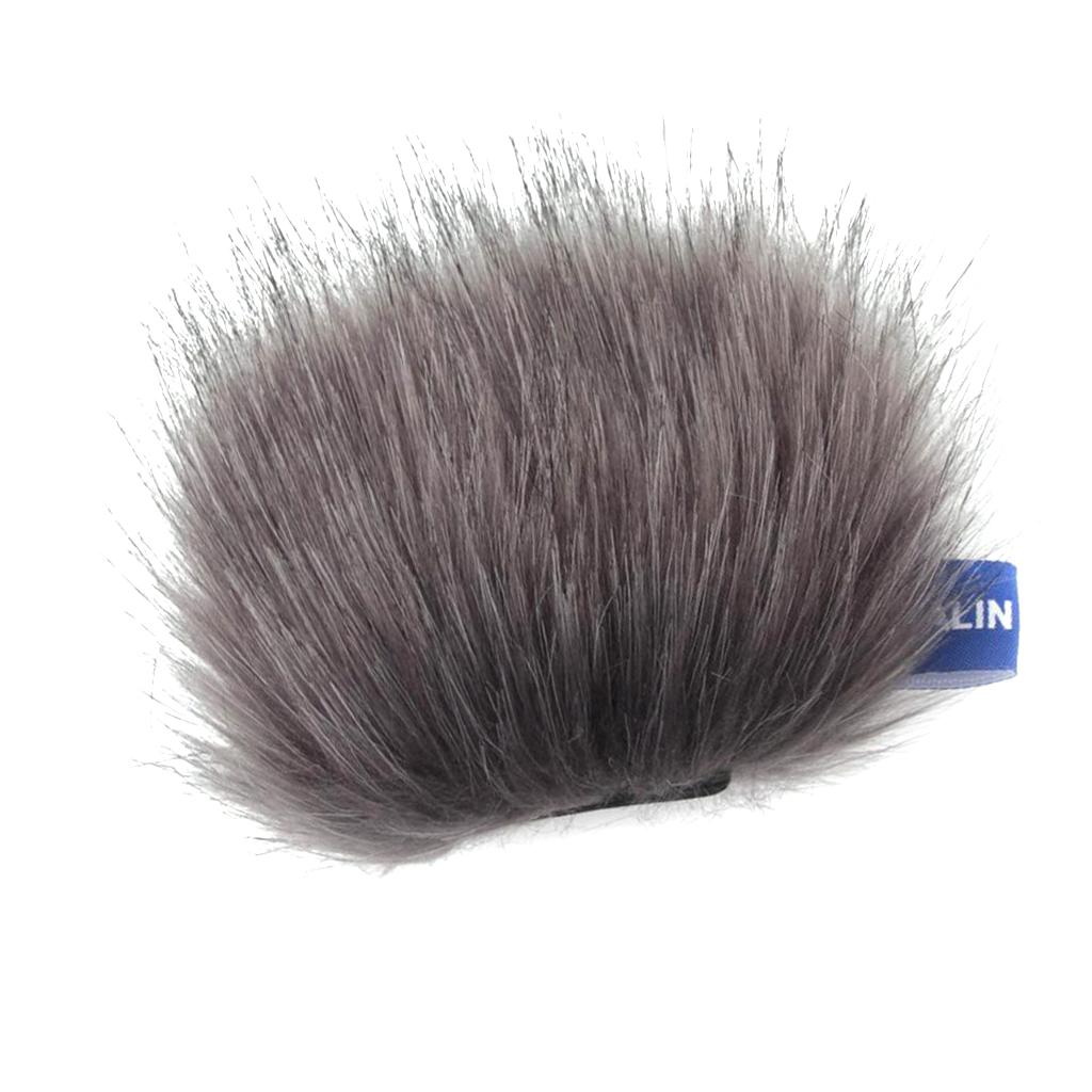 Milageto Ngoài Trời Mic Lông Kính Chắn Gió Bịt Dành Cho Máy Ghi Âm Tascam DR-05 Micro Stereo
