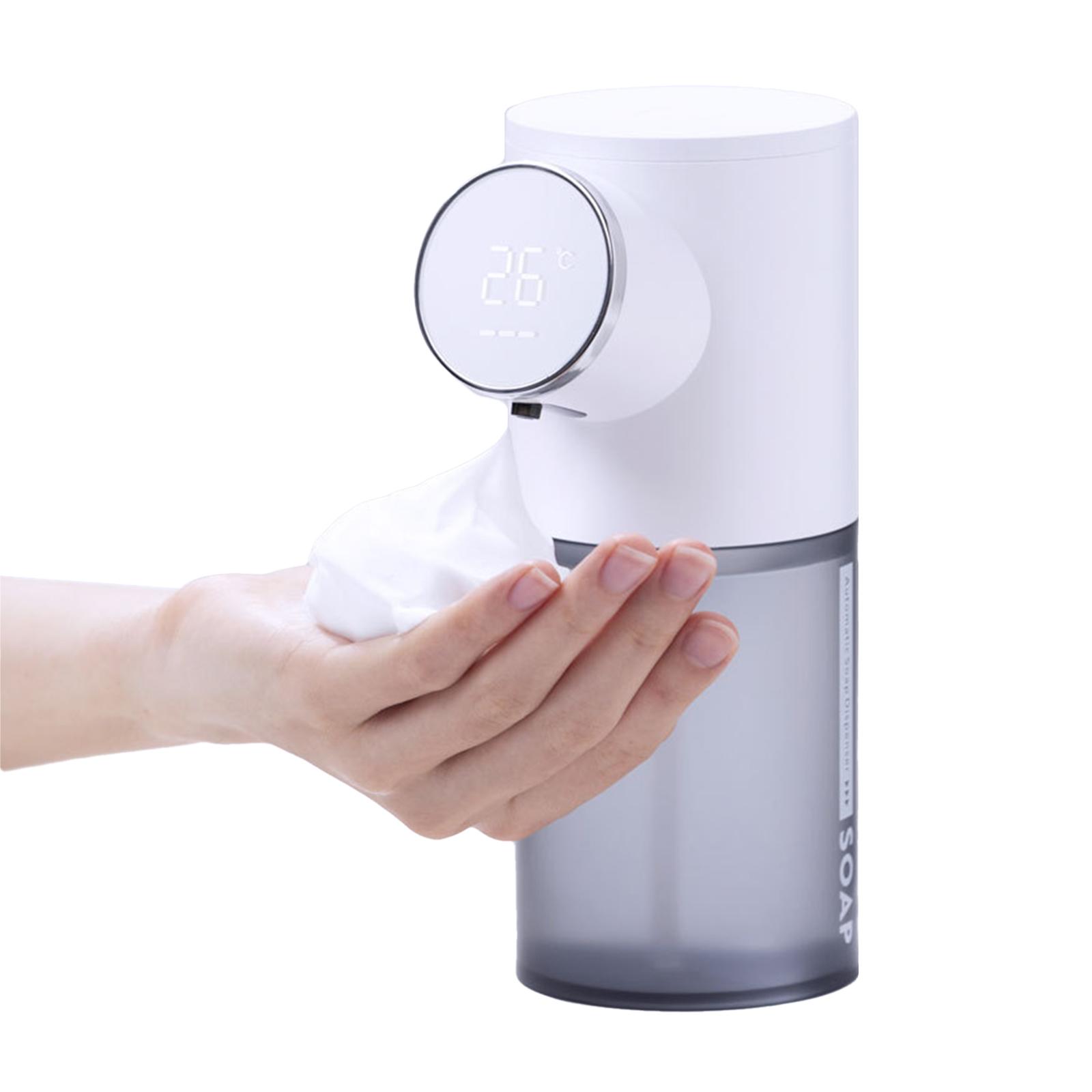 Máy Xịt Xà Phòng Tạo Bọt Tự Động 320Ml Với Màn Hình Nhiệt Không Cảm Ứng Không Cần Dùng Tay Hồng Ngoại D101
