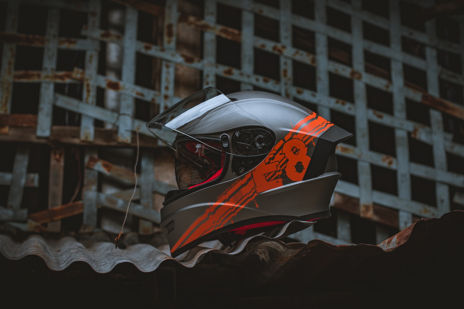 MŨ BẢO HIỂM FULLFACE EGO E-8 SV PLUS (2 KÍNH) - GARA20