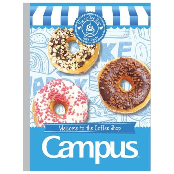 Combo 5 Tập Coffee Shop - 4 Ly Ngang 96 Trang ĐL 70g/m2 - Campus NB-ACOF96 (Mẫu Màu Giao Ngẫu Nhiên)