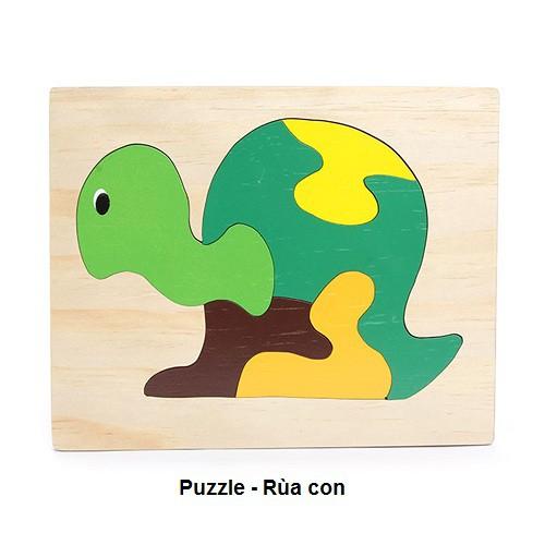 Bộ tranh ghép 13 loài động vật | Puzzle Animal 20x25cm - Phần 2