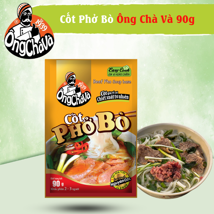 Cốt Phở Bò Ông Chà Và 90g (Beef Pho Soup Base)