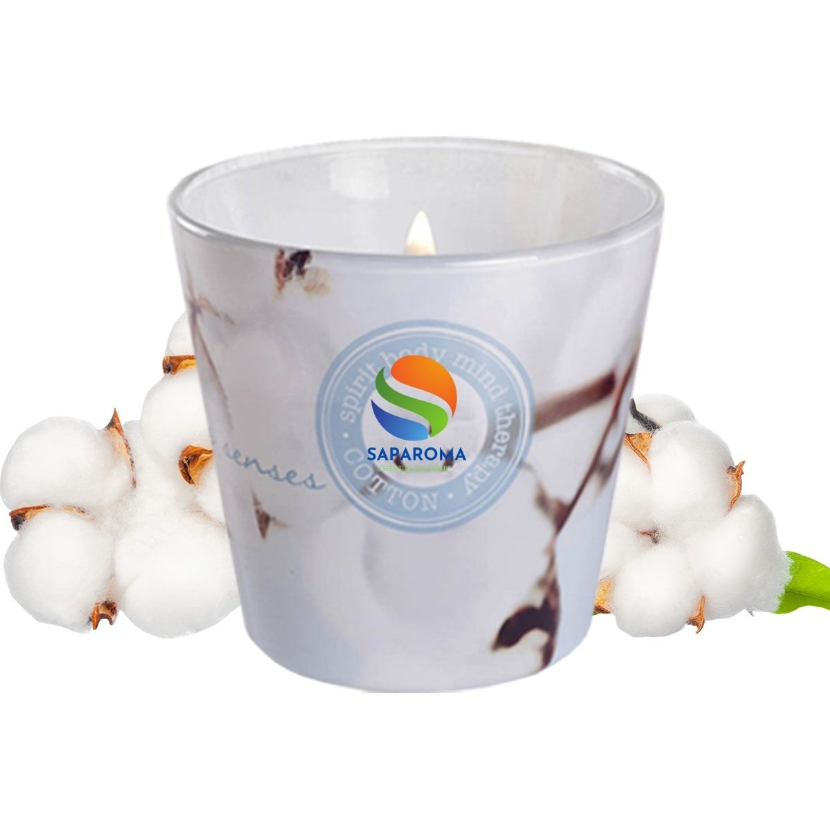 Ly nến thơm tinh dầu Bartek Wellness &amp; Beauty 115g QT00666 - hương hoa bông, nến trang trí, thơm phòng, thư giãn, hỗ trợ khử mùi (giao mẫu ngẫu nhiên)