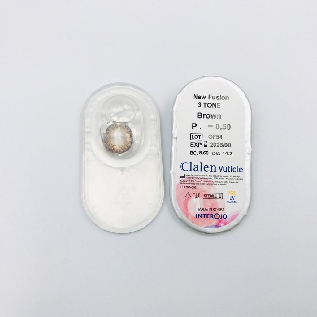 Lens màu nâu Clalen Vuticle cho đôi mắt tự nhiên và rạng rỡ
