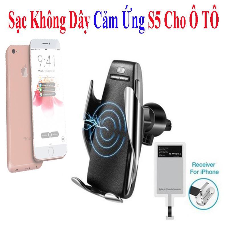 Pin sạc dự phòng không dây. Sạcc dự phòng nhanh. Sạc không dây cảm ứng S5 vô cùng tiện lợi với kiểu dáng sang chảnh