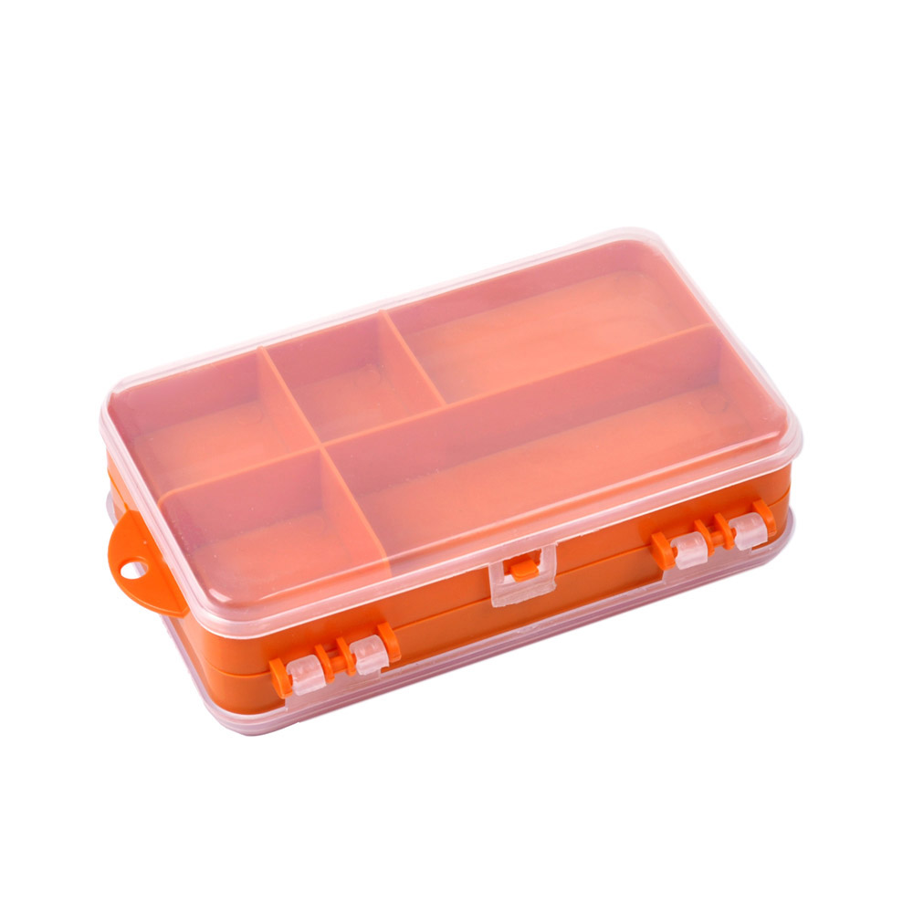Hộp đựng đồ câu cá trong suốt bằng nhựa 14 * 8,3 * 4,1cm