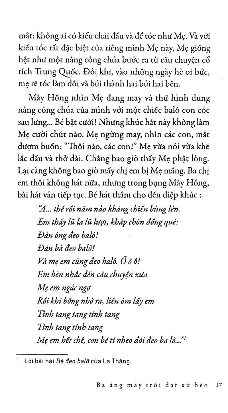 Sách Ba Áng Mây Trôi Dạt Xứ Bèo